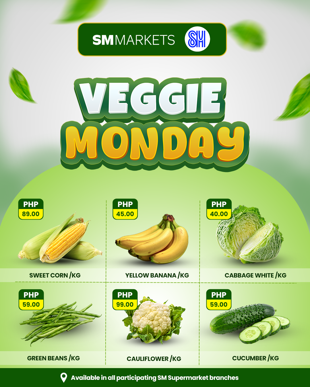 Veggie Monday branding graphic design