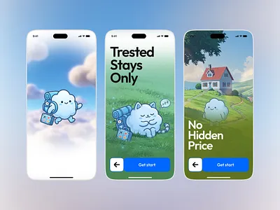 Splash Screen for Travel App app design mobile onboarding product screen splash travel ui