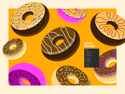 Figbruary Day 19 - Donut Illustration branding design figma graphic design illustration landing page logo ui ux vector