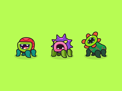 2D Minimal - Enemy Monster Plant