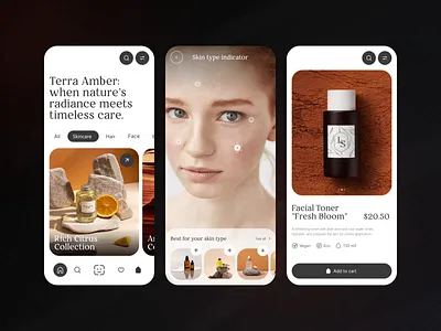 Cosmetics Store App Animation animation app application beauti concept cosmetics design mobile mobile design ui uiux ux