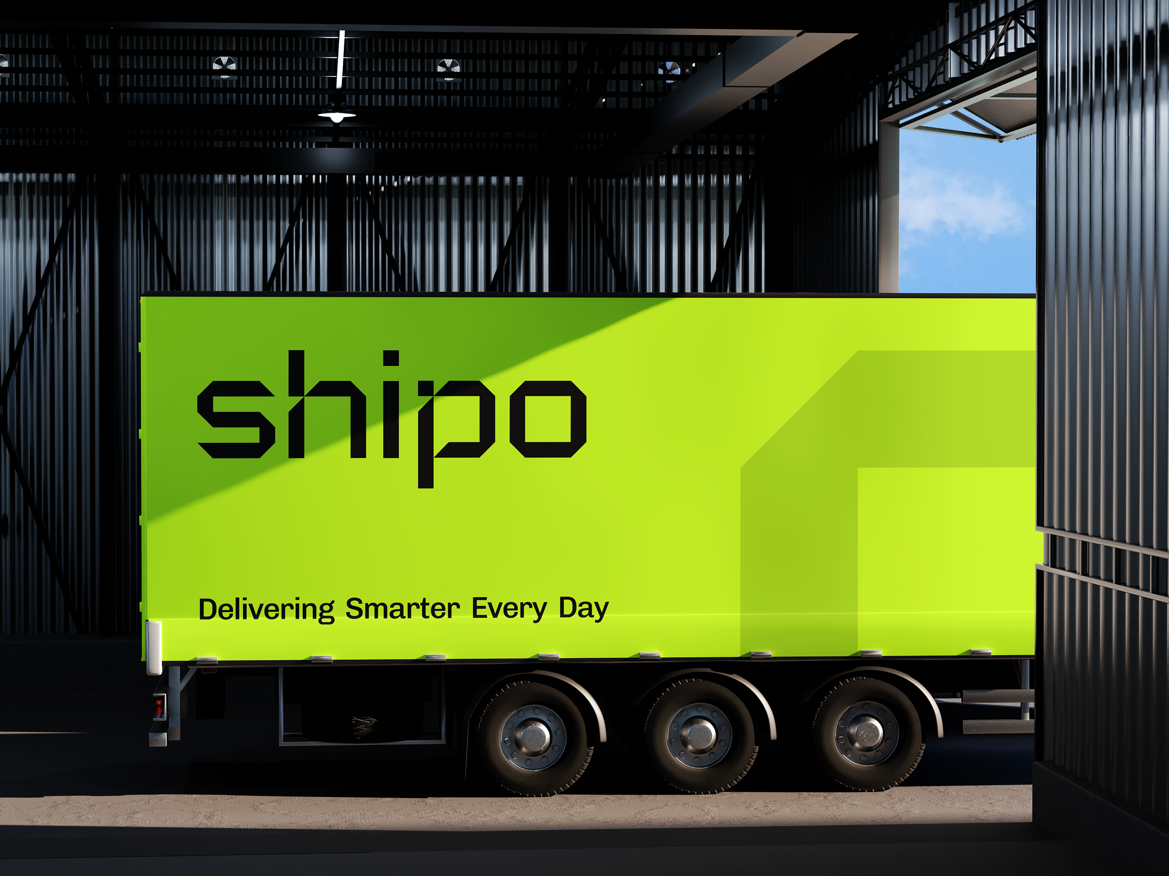 Shipo - Modern Logistics Branding & Visual Identity brand identity brand system branding corporate identity design delivery brand identity delivery service identity logistics branding logistics logo design logistics visual identity logo branding modern brand identity modern logistics design packaging and delivery design shipping company branding supply chain branding transportation branding truck branding design visual identity