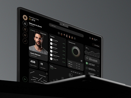 SaaS CRM Dashboard UI Design