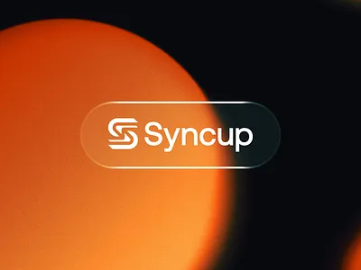 Syncup crypto blockchain logo design saas branding ai logo ai logo branding design futuristic geometric graphic design illustration logo logo design saas logo smart startup symbol technology timeless typography visual identity web3