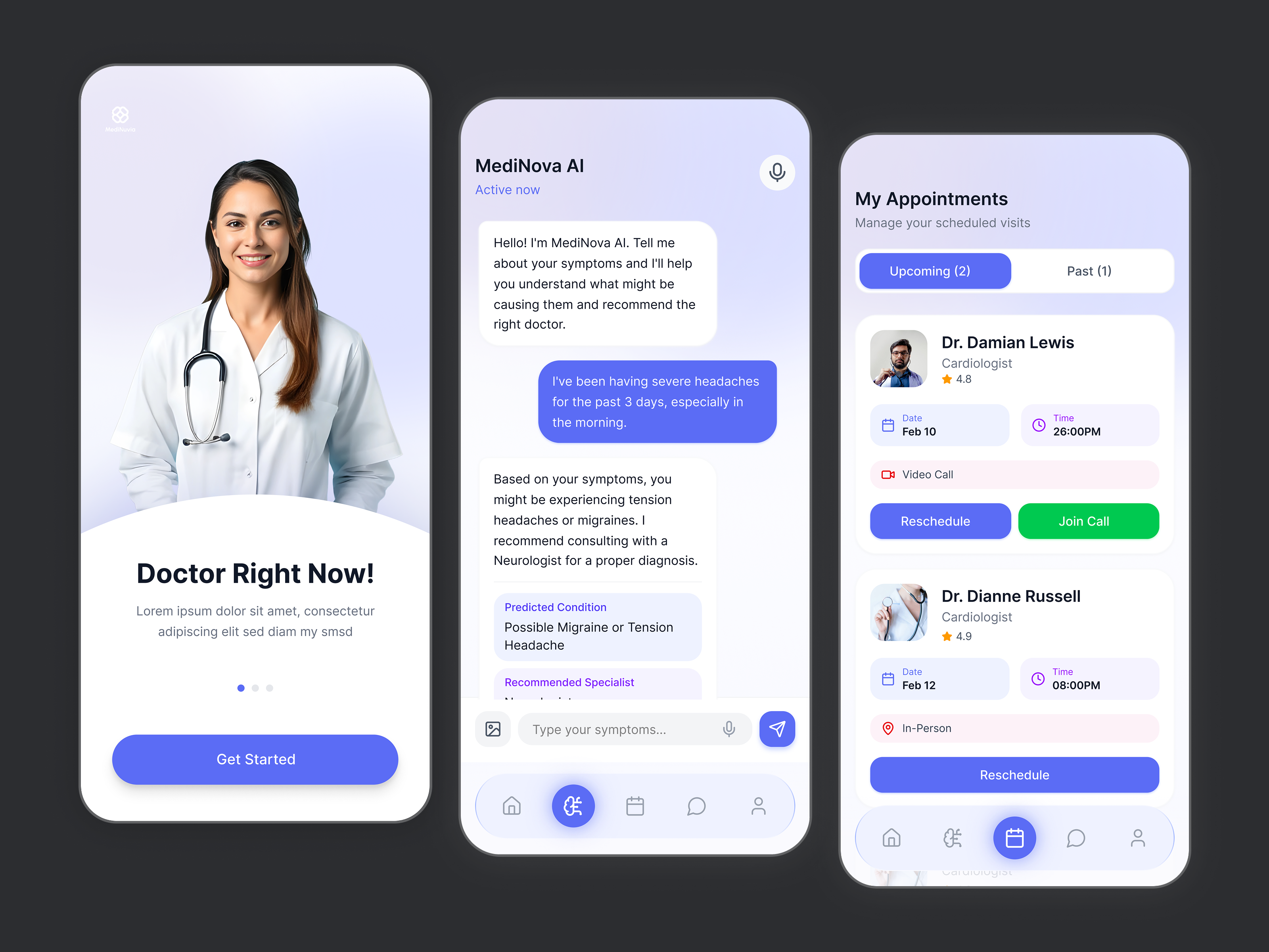 Example of Healthcare App Design & Development