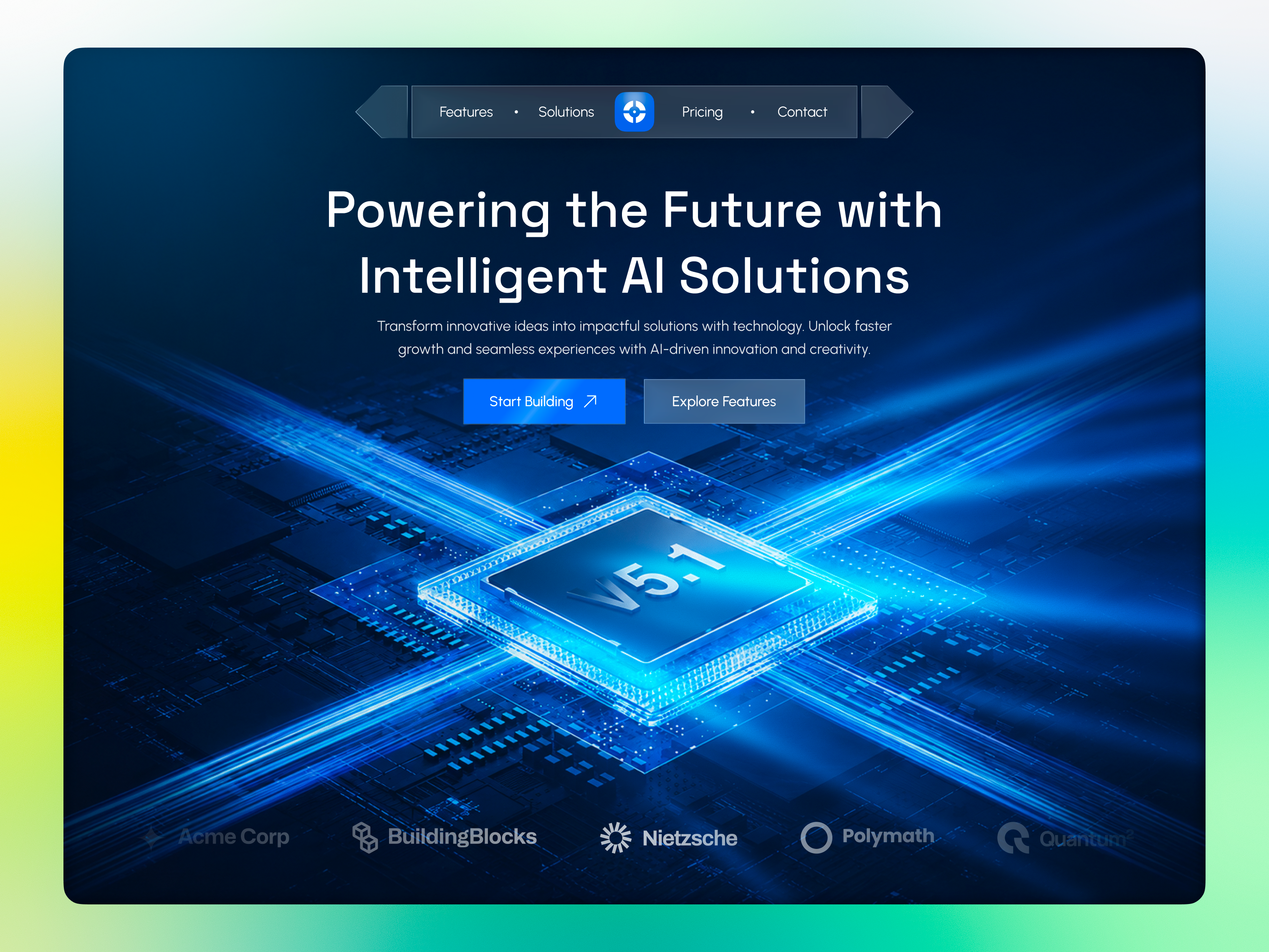 Cognivex — AI SaaS Landing Page ai ai saas artificial intelligence clean design design system figma futuristic ui hero section interaction design landing page modern ui product design responsive design saas startup tech website ui design ux design web app web design