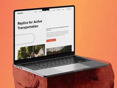 Replica animation branding case study creative design product design ui ux webdesign