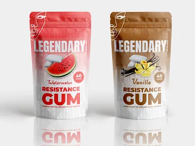 Pouch Packaging Design brand packaging custom pouch food packaging food pouch gummies gummy pouch minimal packaging plastic pouch pouch pouch packaging product packaging standup pouch