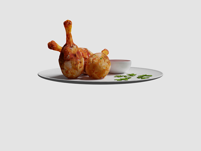 Have some chicken 🍗 animation design graphic design illustration motion graphics ui