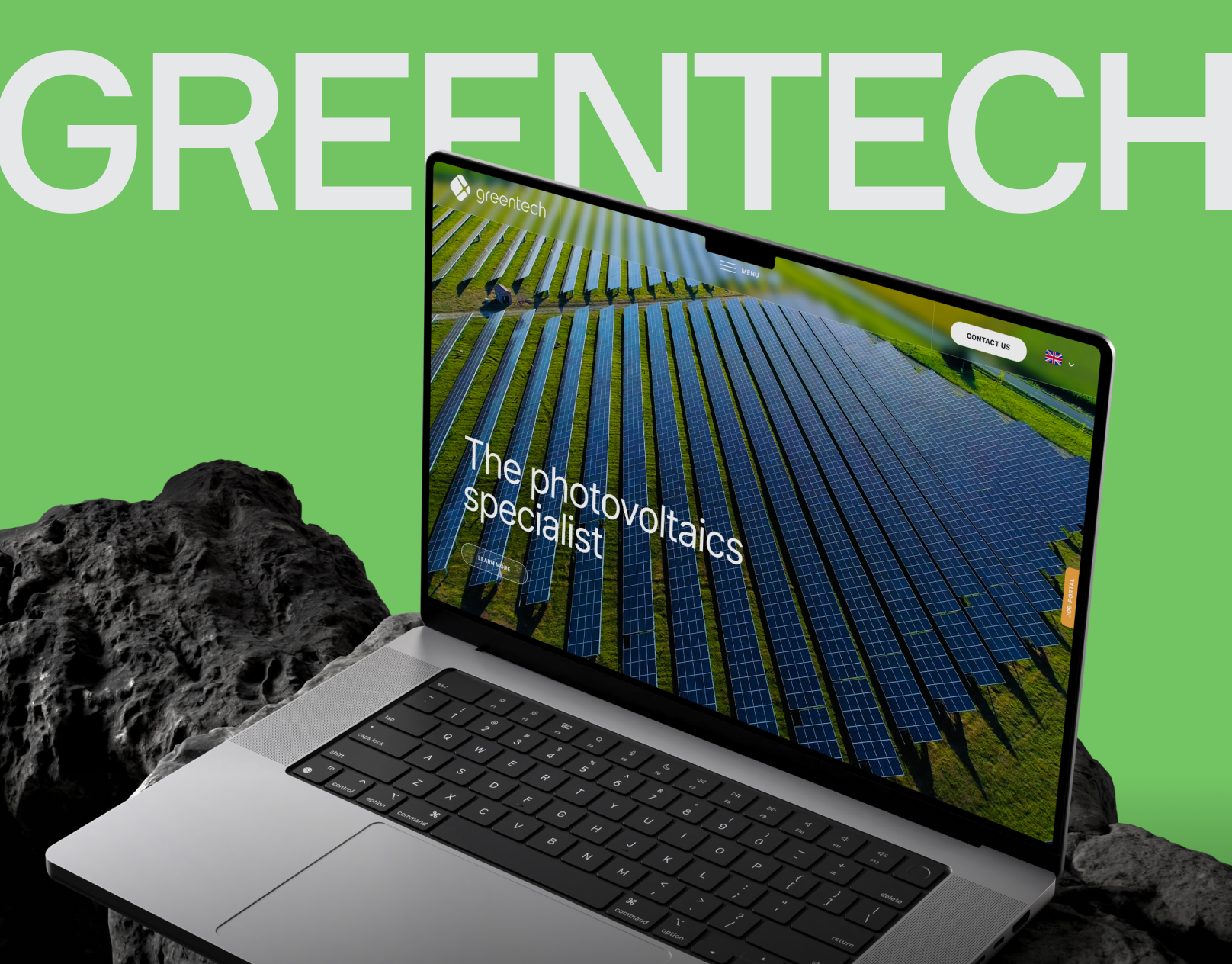 Solar Energy Company Case Study - greentech b2b brand identity branding clean energy design lead generation website renewable energy branding website design wordpress website
