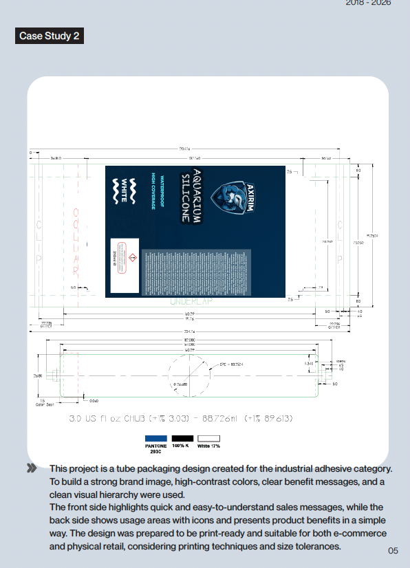 PRODUCT LABEL DESING