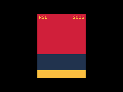 MLS Poster Series — RSL design flat football graphic design information design minimal mls poster design soccer sports vector