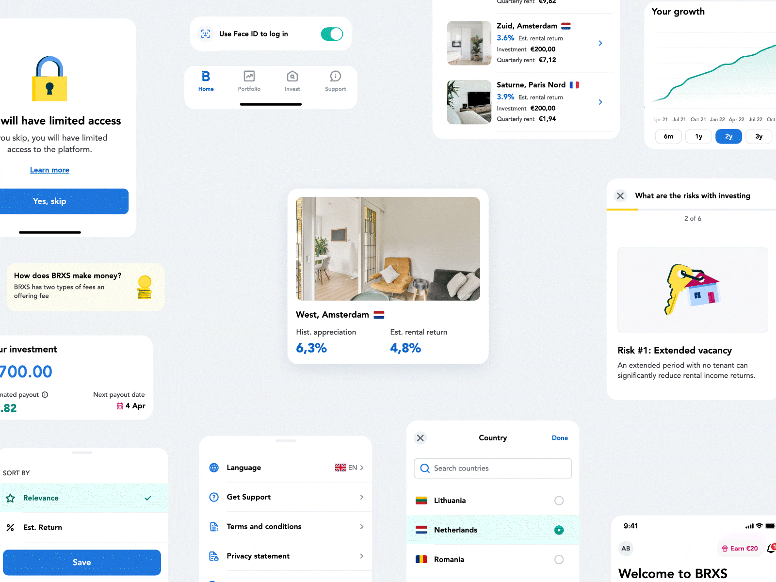 Design System Elements components design system interaction investment app mobile app design ui ui library user interface elements ux visual design