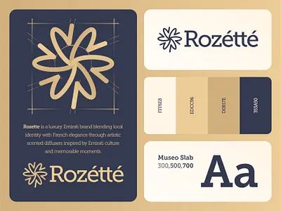 Rozette – Brand Identity System brand identity brand strategy branding business branding creative branding design dribbble illustration logo logo design logo designer luxury branding luxury logo modern logo modern logo design packaging design premium branding startup branding ui visual identity