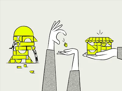 🤏🤏🤏 art digitalillustration halftone hands illustration smallthings spotillustration texture