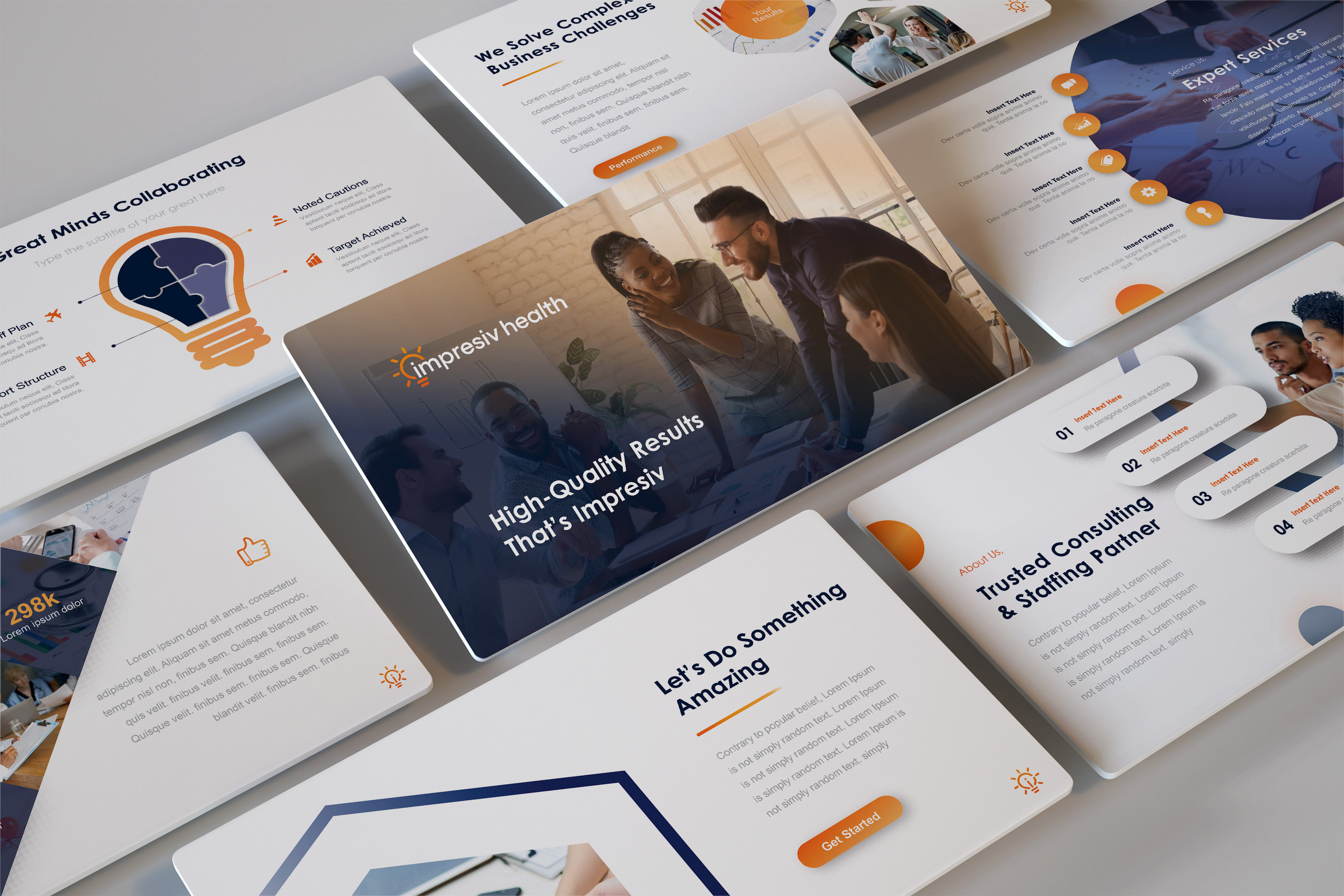 Example of Presentation Design & Pitch Deck