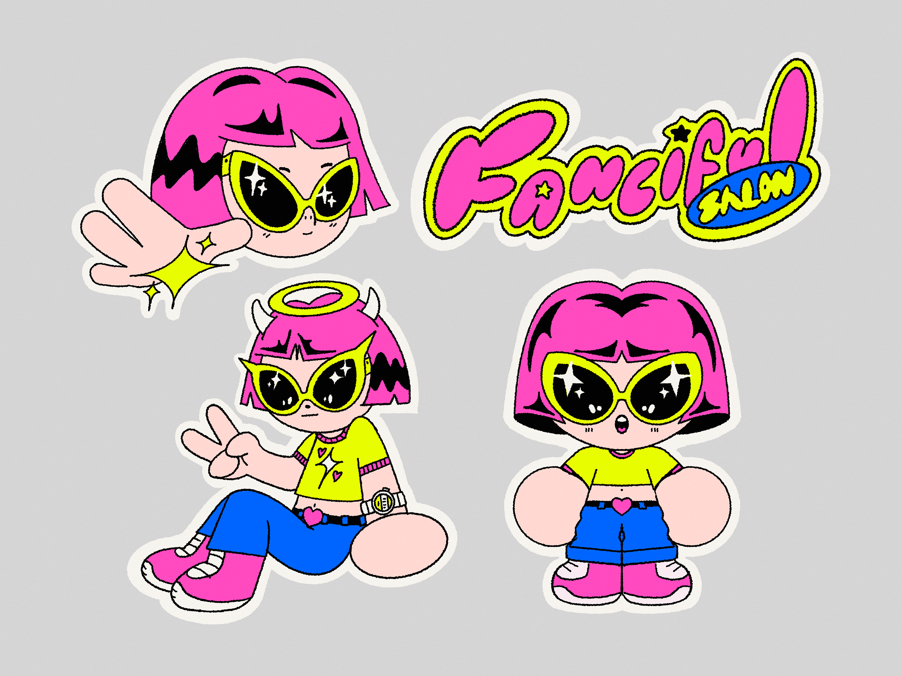 Fanciful Salon — Y2K Character Design