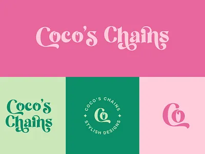 Etsy clothing & accessories branding, girly logo design accessories bold brand design brand designer brand identity branding clothing etsy feminine gen z girly graphic design graphic designer logo logo design logo designer logomark logotype monogram pink