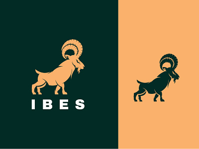 Ibex Logo alps cmyk design goat logo goat mark graphic ibex high up ibex ibex logo for branding ibex logo for sale logo mountain goat premium typography ui umping ux vector