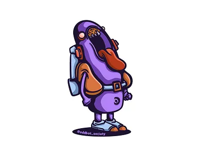 bot 304 bot brandingillustration cartoonstyle character charactercollection characterdesign characterseries collectibleart colorfuldesign digitalillustration illustration mascotdesign originalcharacters popart robot series stickerpack toyinspired vectorart worldbuilding
