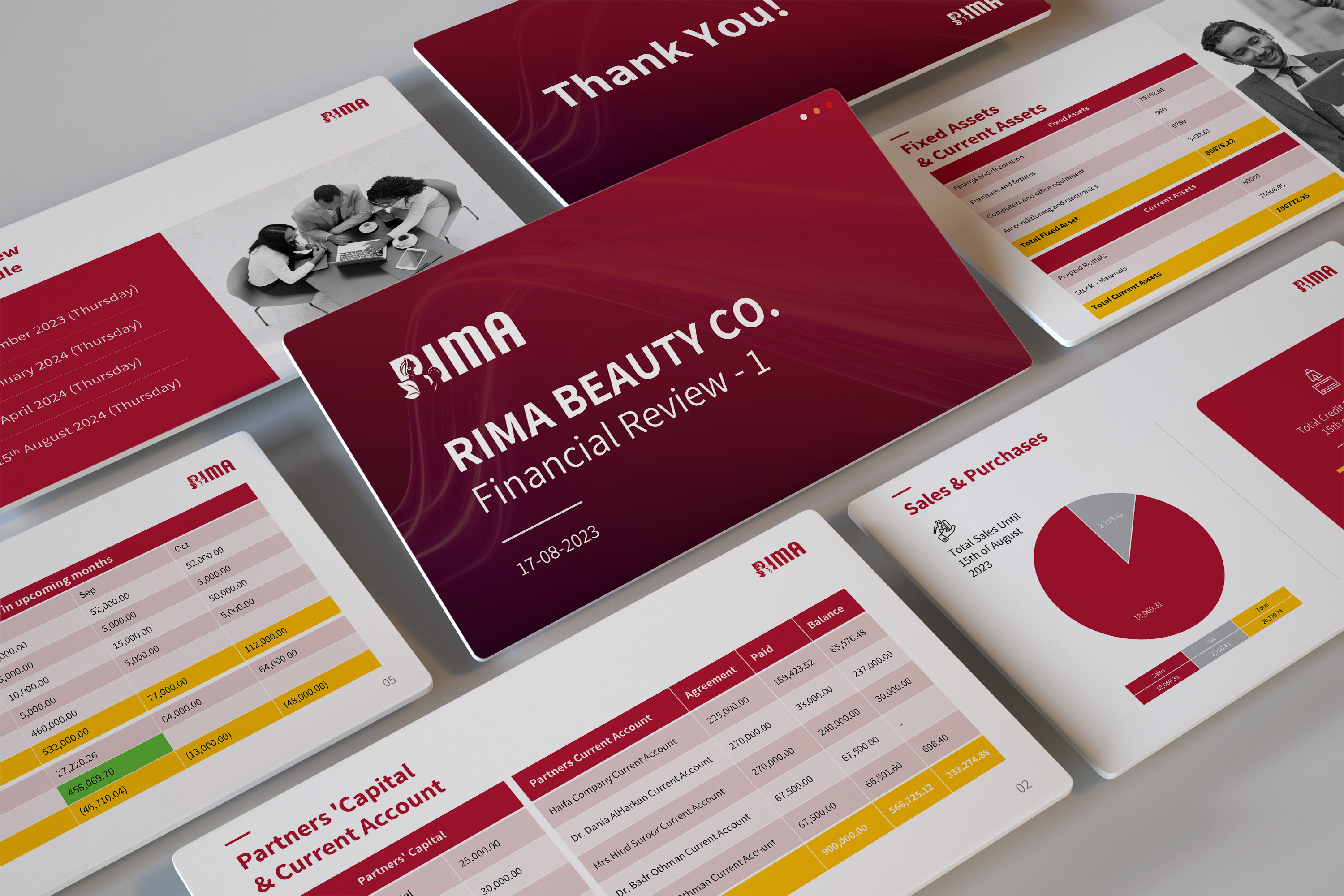Example of Presentation Design & Pitch Deck