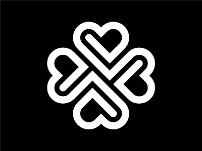 Clover adobe illustrator branding clover design designer flat golden ratio graphic design icon illustration logo logo mark logomark minimalistic monogram simple symbol ui ux vector