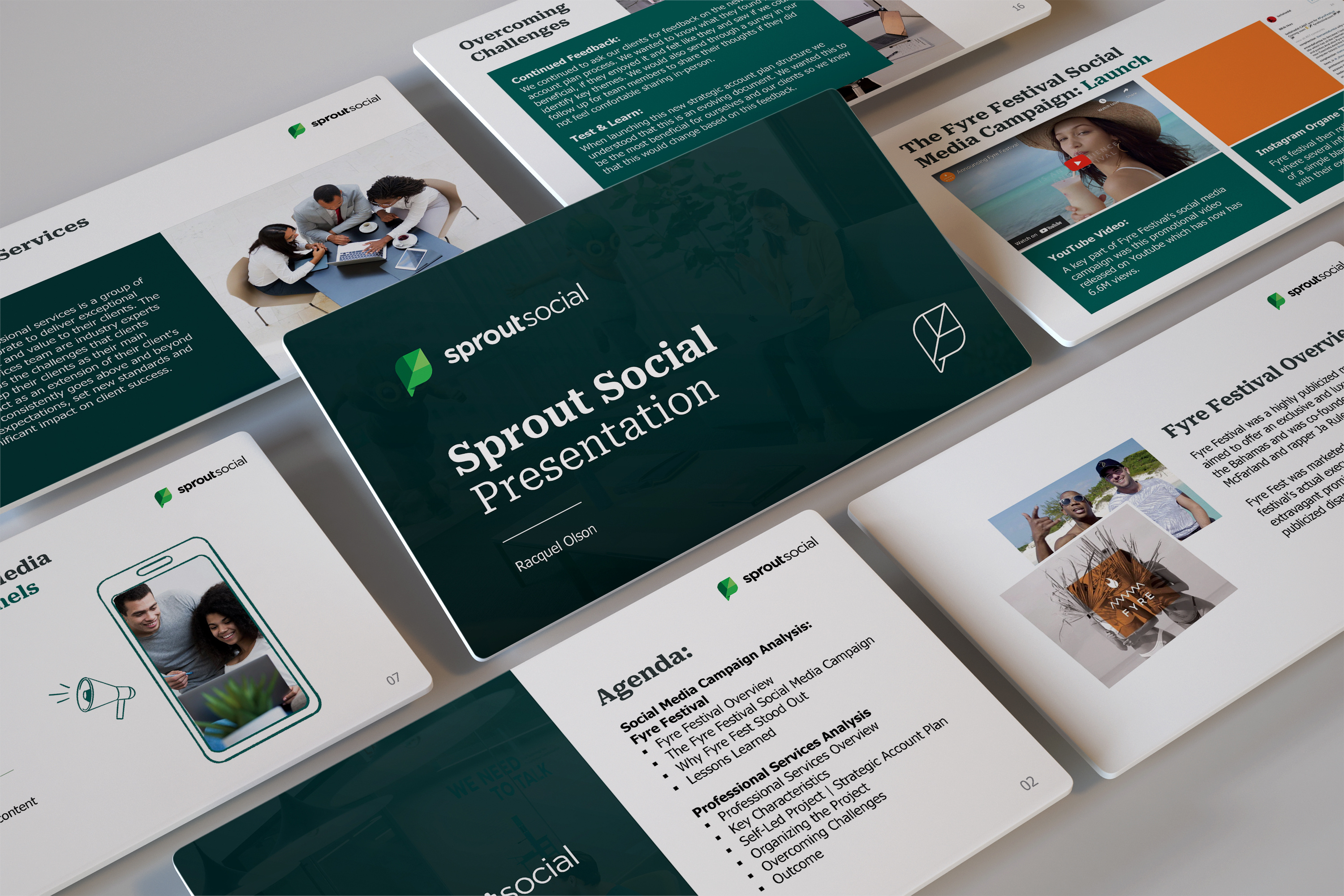 Example of Presentation Design & Pitch Deck