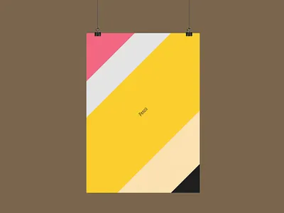 Pencil | Illustration Poster graphics illustration minimal pencil poster sans serif simple text typography word