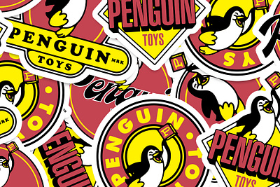 Penguin Toys Graphics Kit branding design graphic design graphics illustration logo vector
