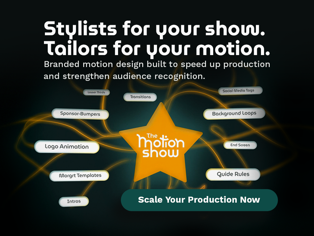 The Motion Show | Motion Branding & Broadcast Graphics animation branding broadcast graphics intro outro logo animation motion graphics motion graphics templates