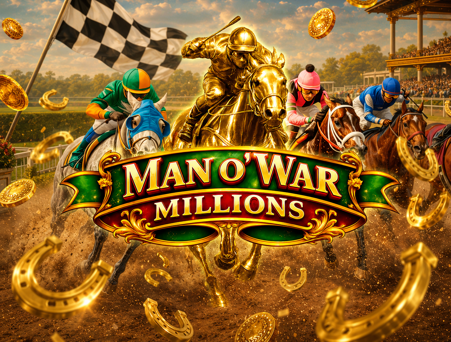 MOBILE GAME MAN O' WAR banner branding graphic design ui