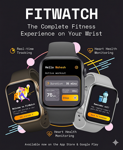 FITWATCH - Smartwatch Application