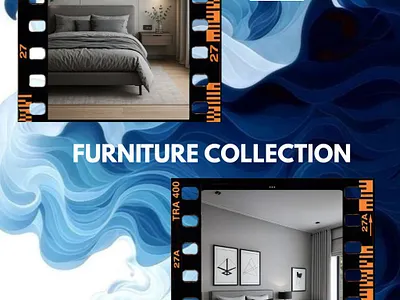 Scandinavian Furniture Sale Poster Design advertising branding creative layout furniture furniture store graphic design home decor interior design marketing minimal modern poster poster design print design scandinavian design typography