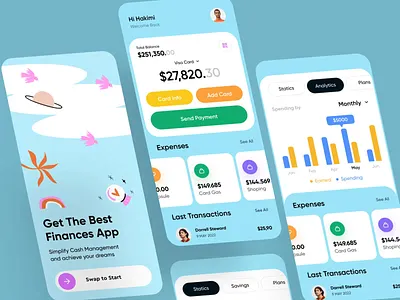 Banking App UI app app design awe banking ios mobile app money transfer ui ux