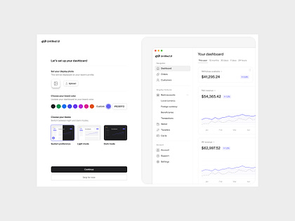 Let's set up your dashboard — Untitled UI