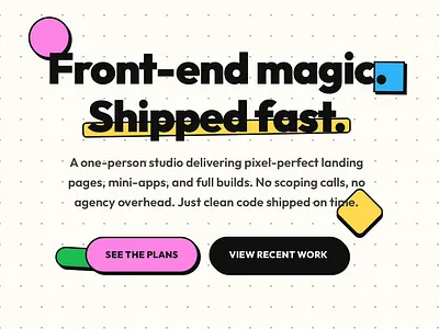 Relaxing CSS bounce Hero Header app design app icon graphic design illustration product design ui