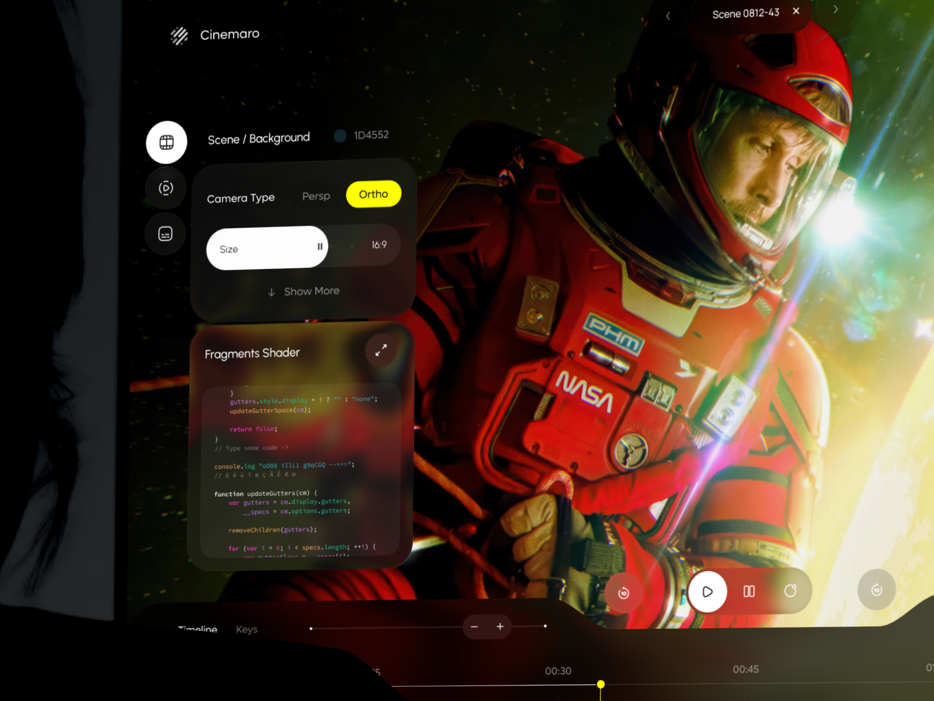 Cinemaro AI – Video Editor Dashboard SaaS ai app automation b2b business crm dashboard design editor interface mobile product product design saas service software ui ux video web