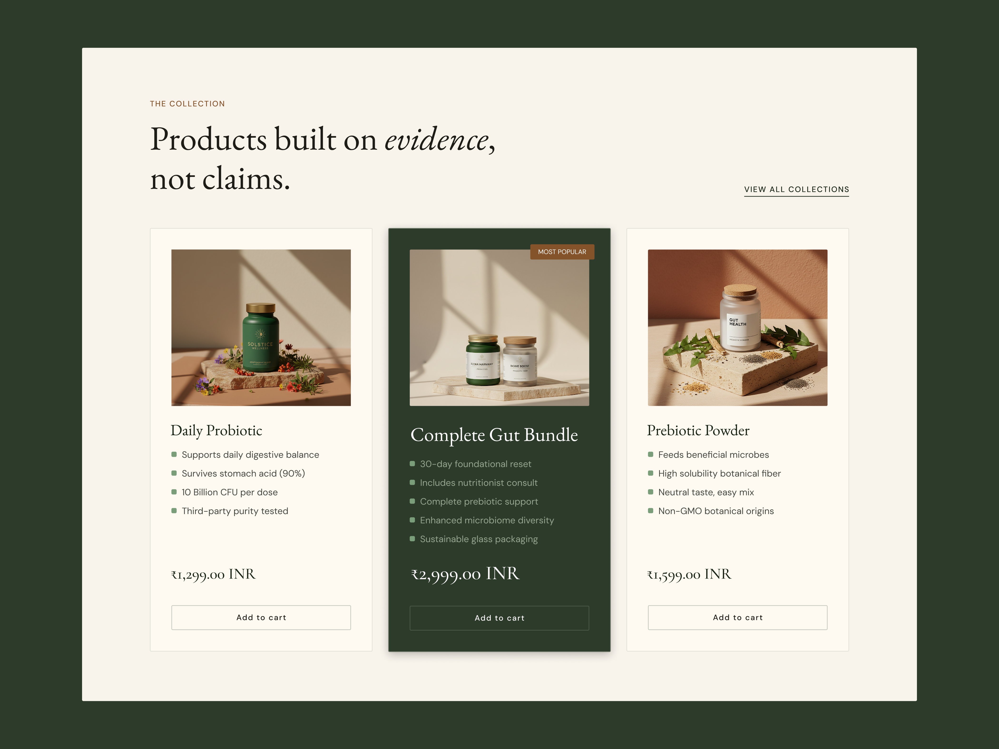 Example of Minimal & Clean Website Design In Figma