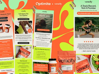 Healthy Living Starts Here | Health & Wellness email campaigns email designs email marketing email templates emailers figma figma designs figma emails health wellness klaviyo klaviyo email marketing ui ui designs