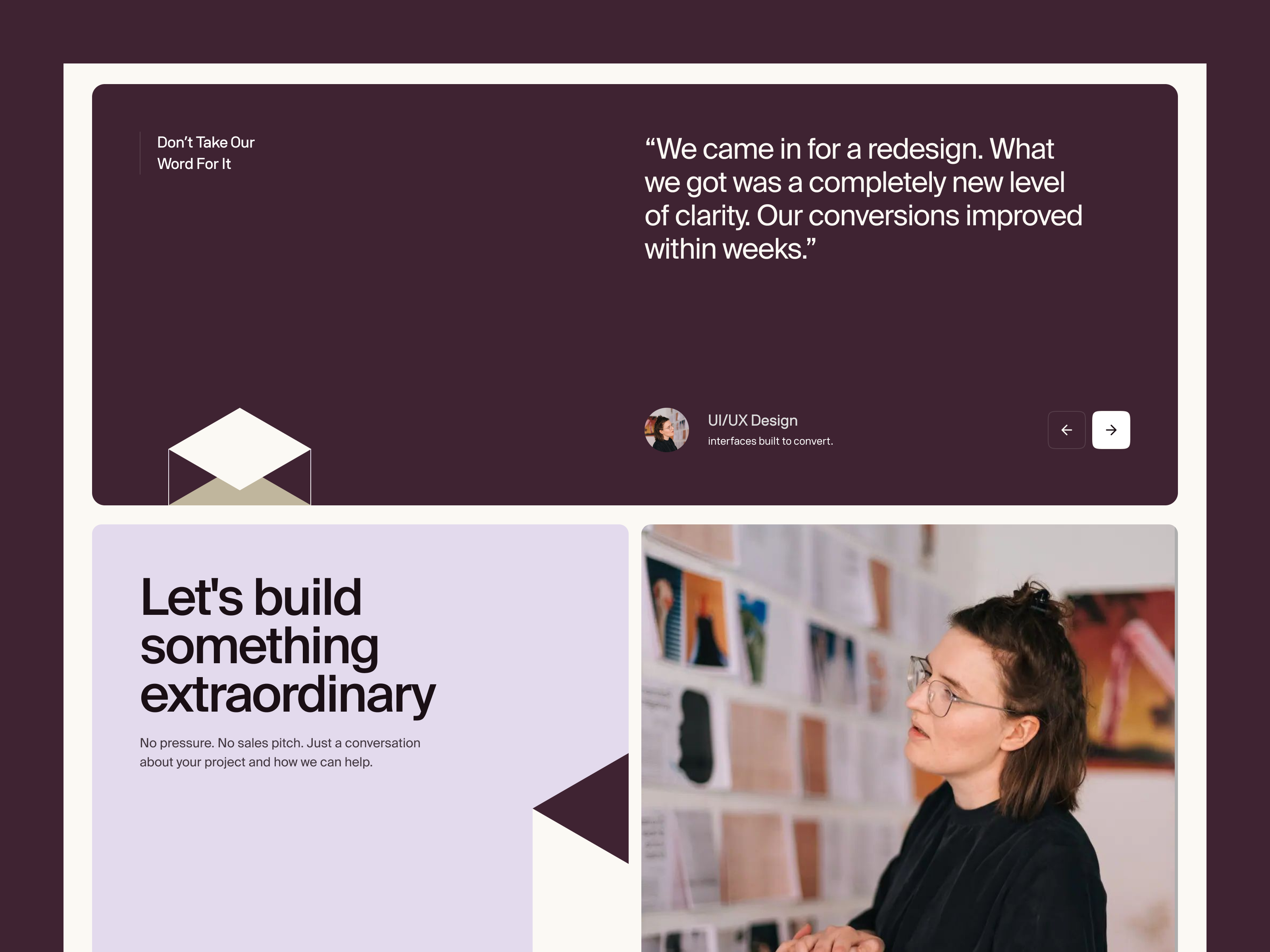 Agency Website Design
