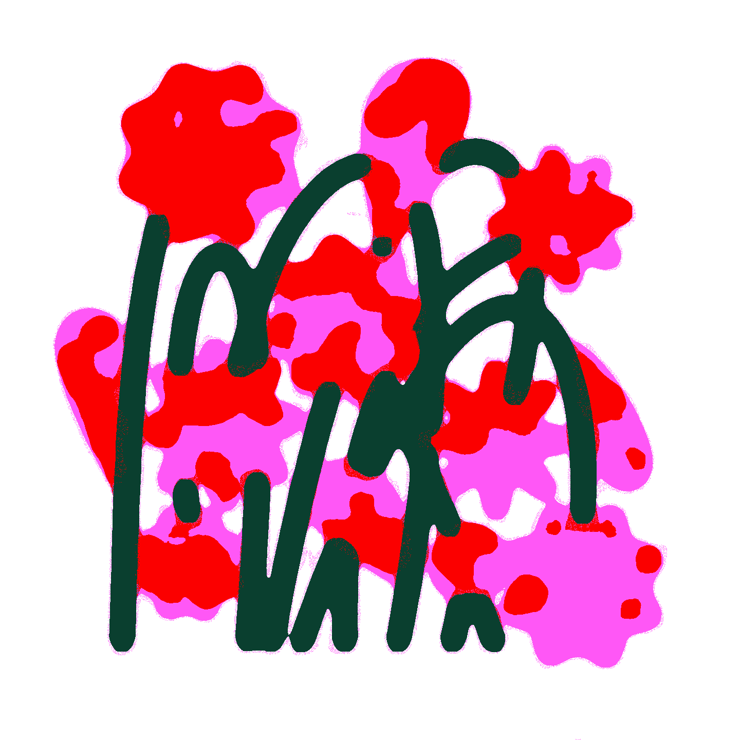 Flowers flowers illustration kemal sanli