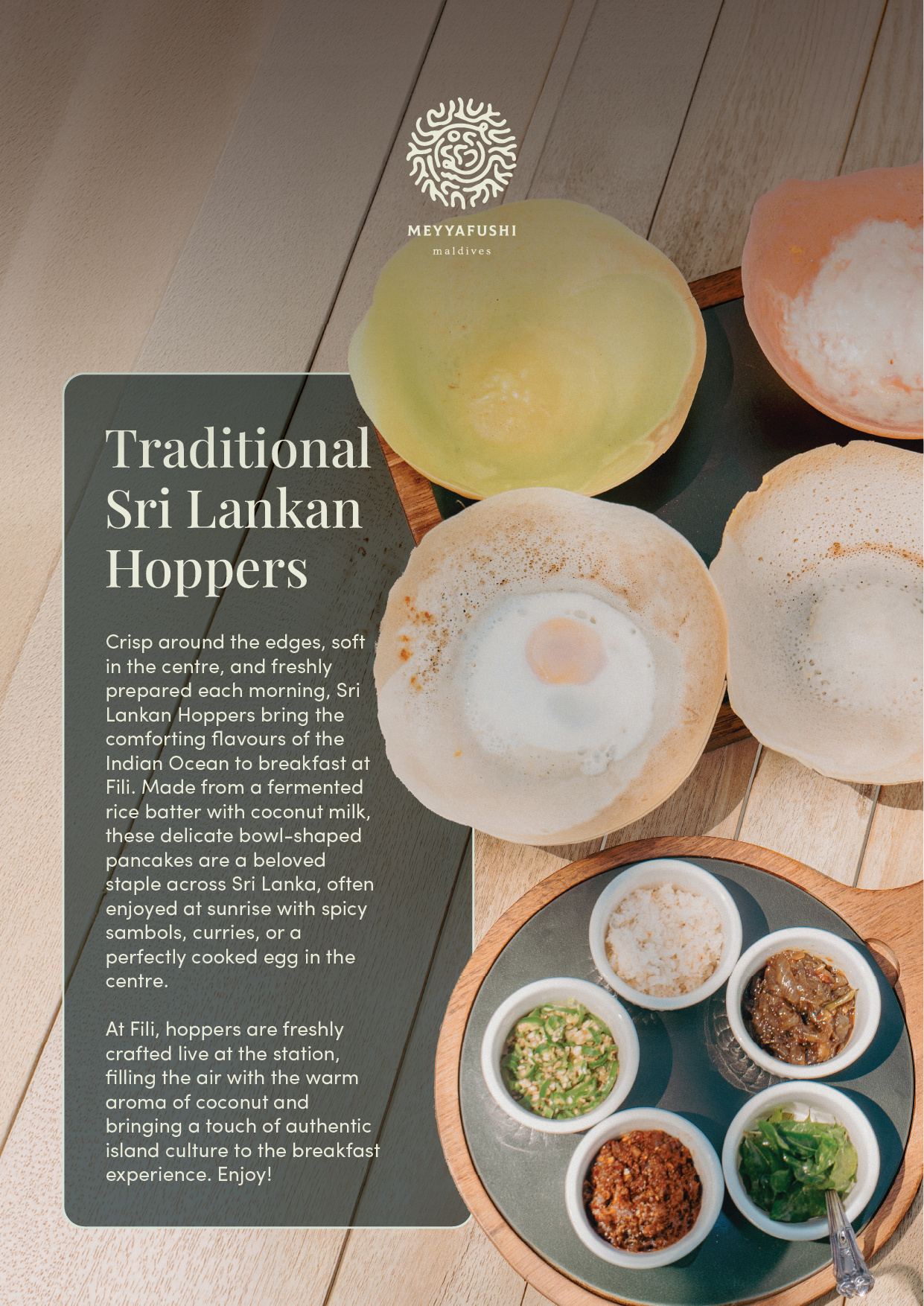 Sri Lankan Hoppers Poster
