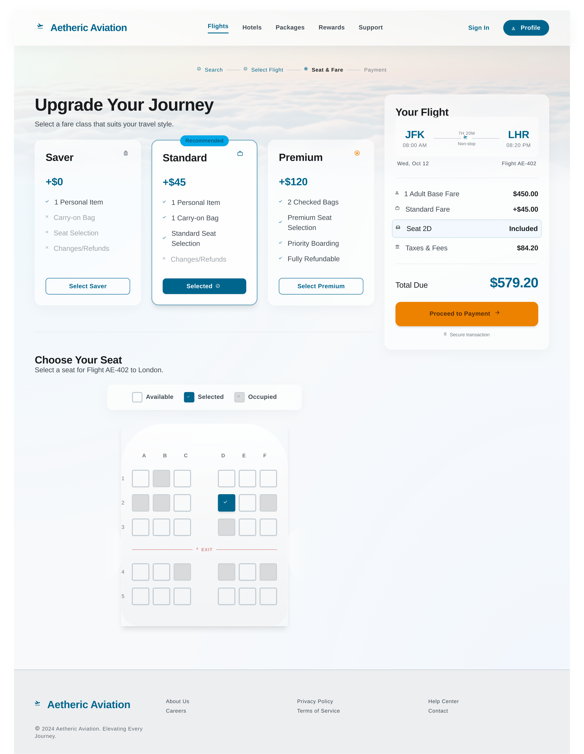 Example of Saa S Landing Page Design 