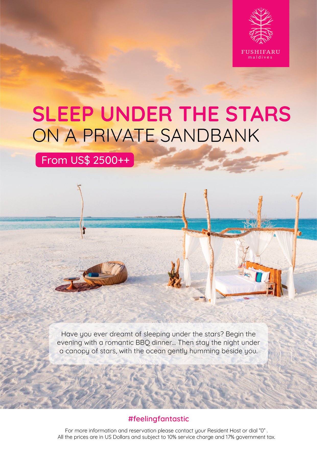 Private Sandbank Poster