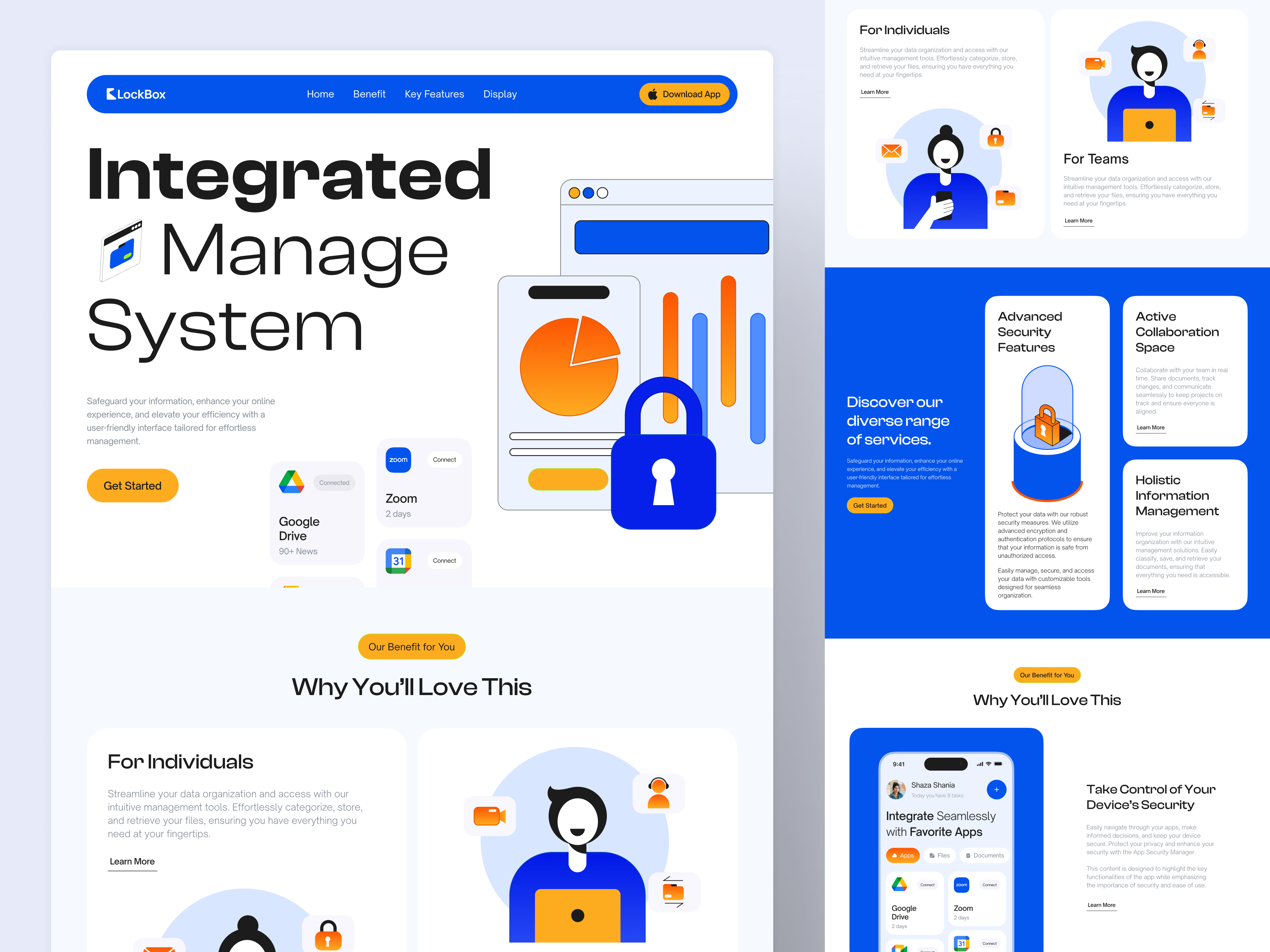 Integrated Management System Website