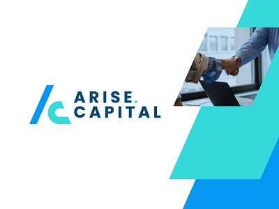 Arise Capital-Finance Company logo a ac letter logo brand design brand identity branding c capital design finance logo investment logo minimal modern logo