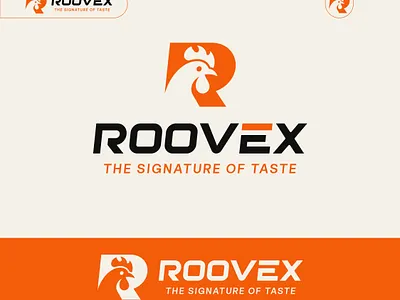 Minimalist Logo & Visual Identity for "Roovex" (Unused) brand identity branding food brand graphic design logo logo designer logo type logos restaurant log