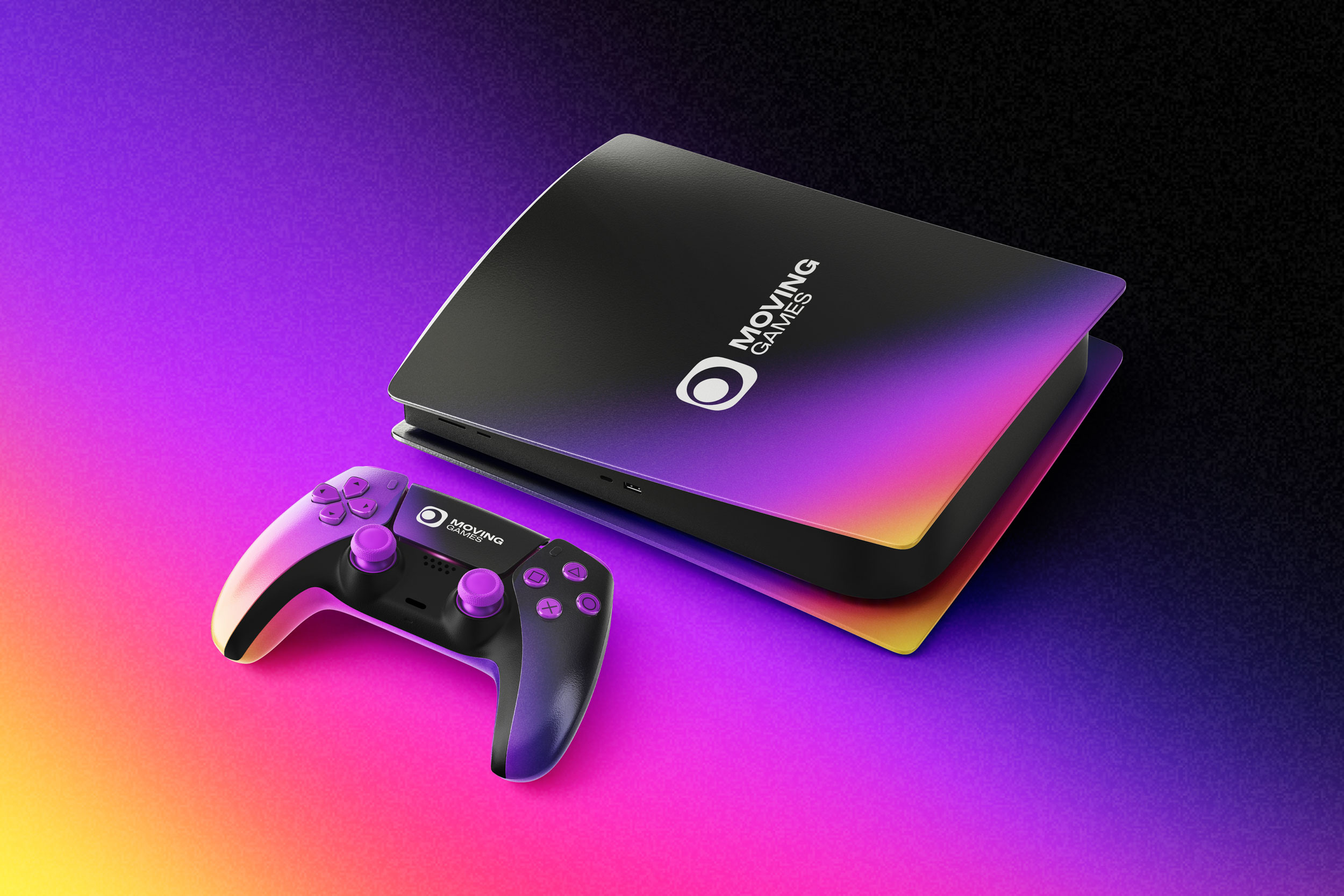 Example of Modern Game Branding Identity Design