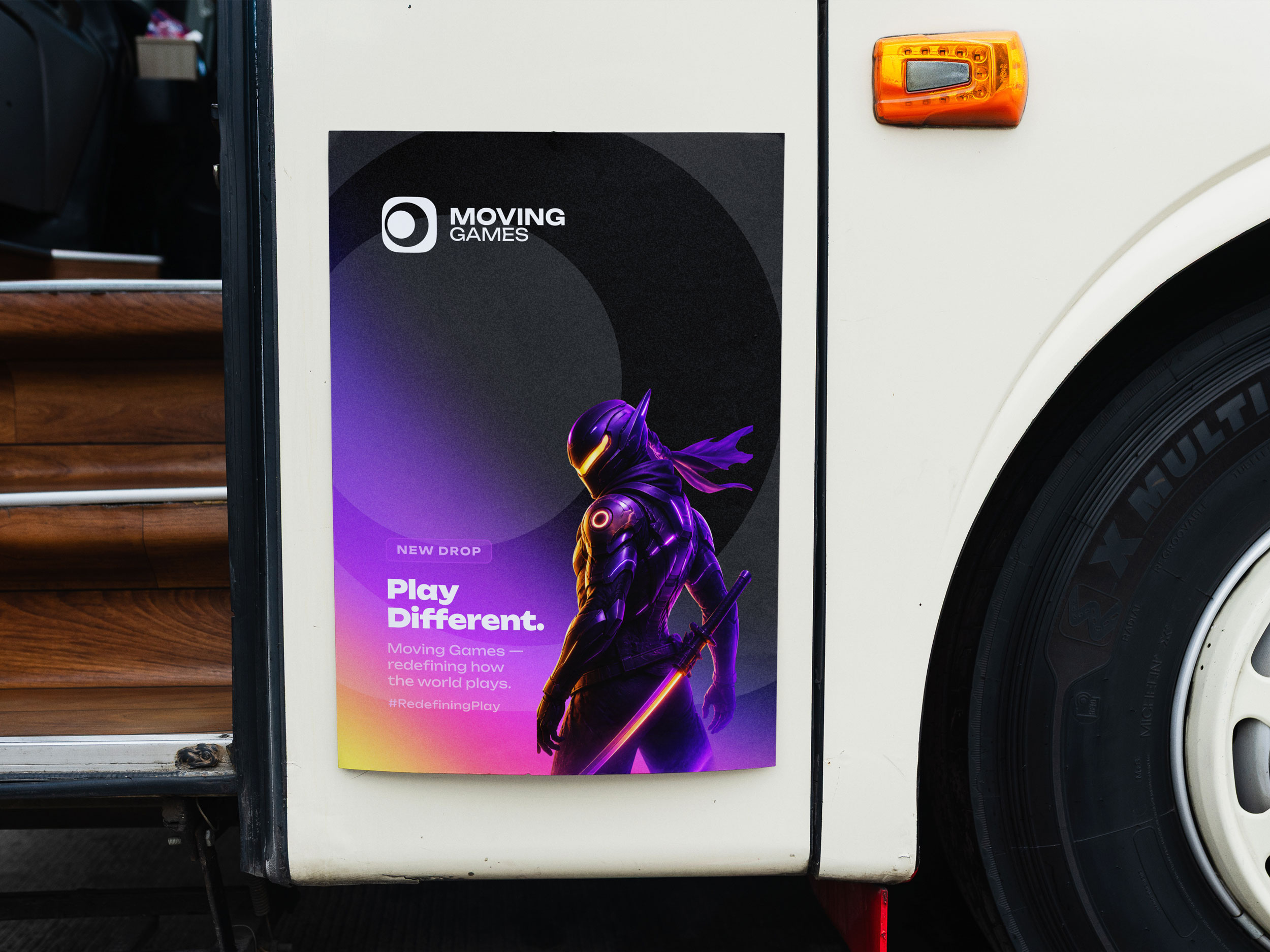 Example of Modern Game Branding Identity Design