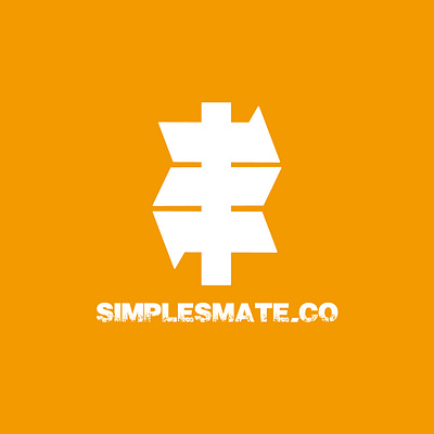 Simplesmate.co LOGO BRANDING branding design graphic design illustration logo typography